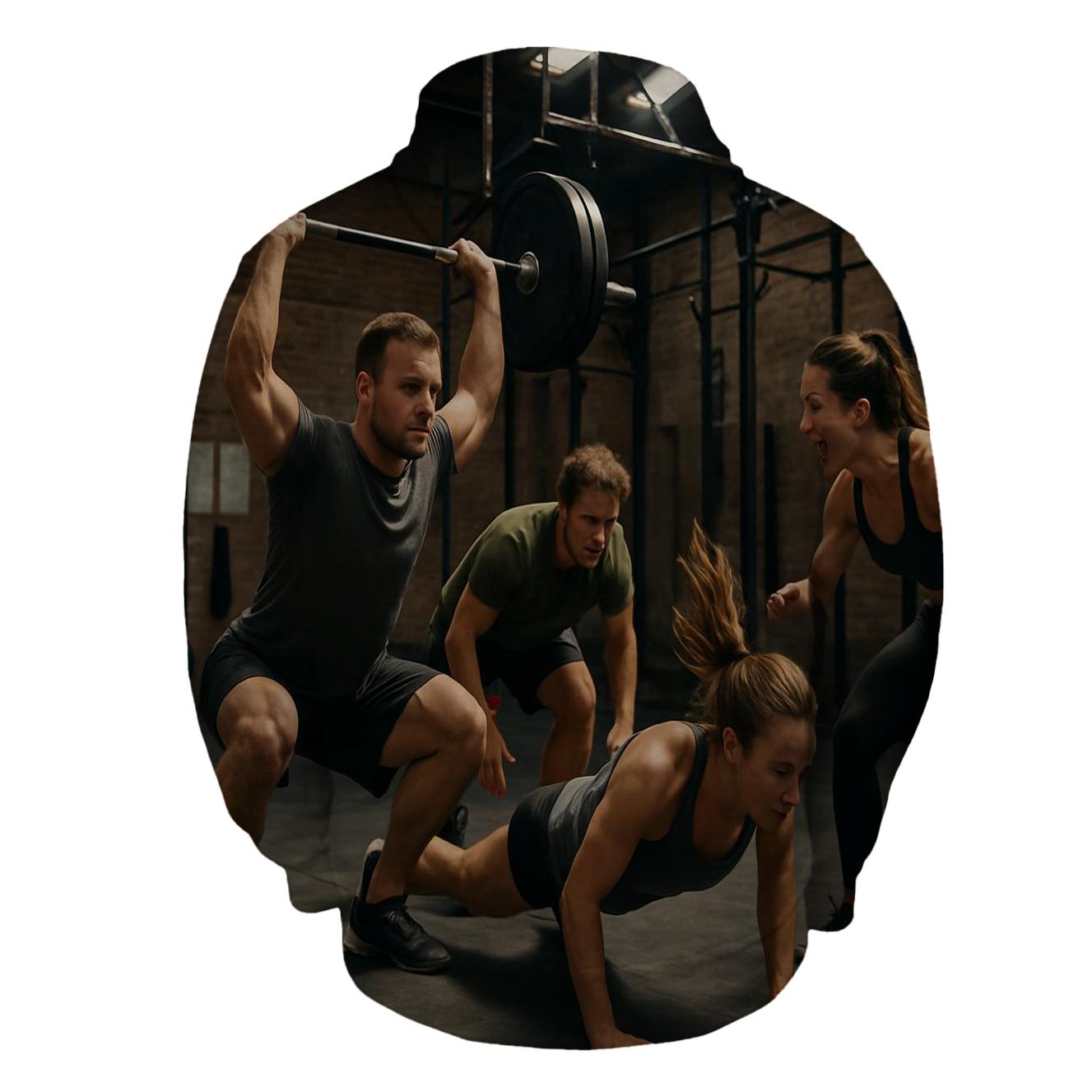 CrossFit Warrior Half Zip Hoodie