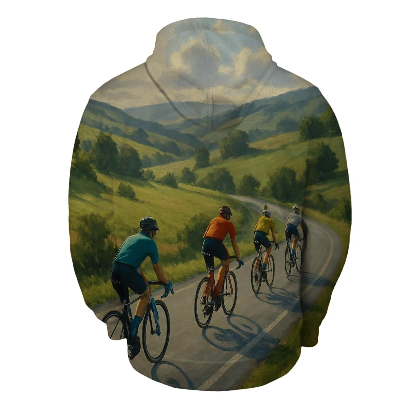 Cycling Vibes Half Zip Hoodie