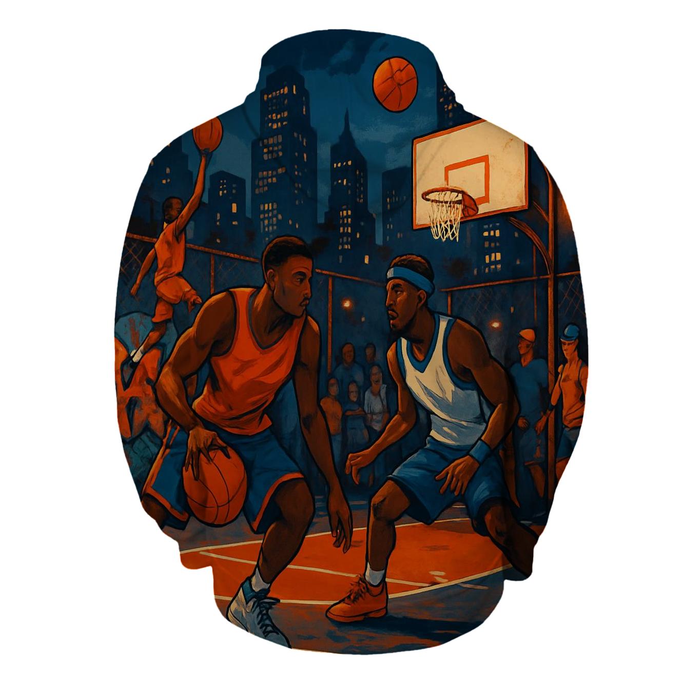 Basketball Dreams Half Zip Hoodie