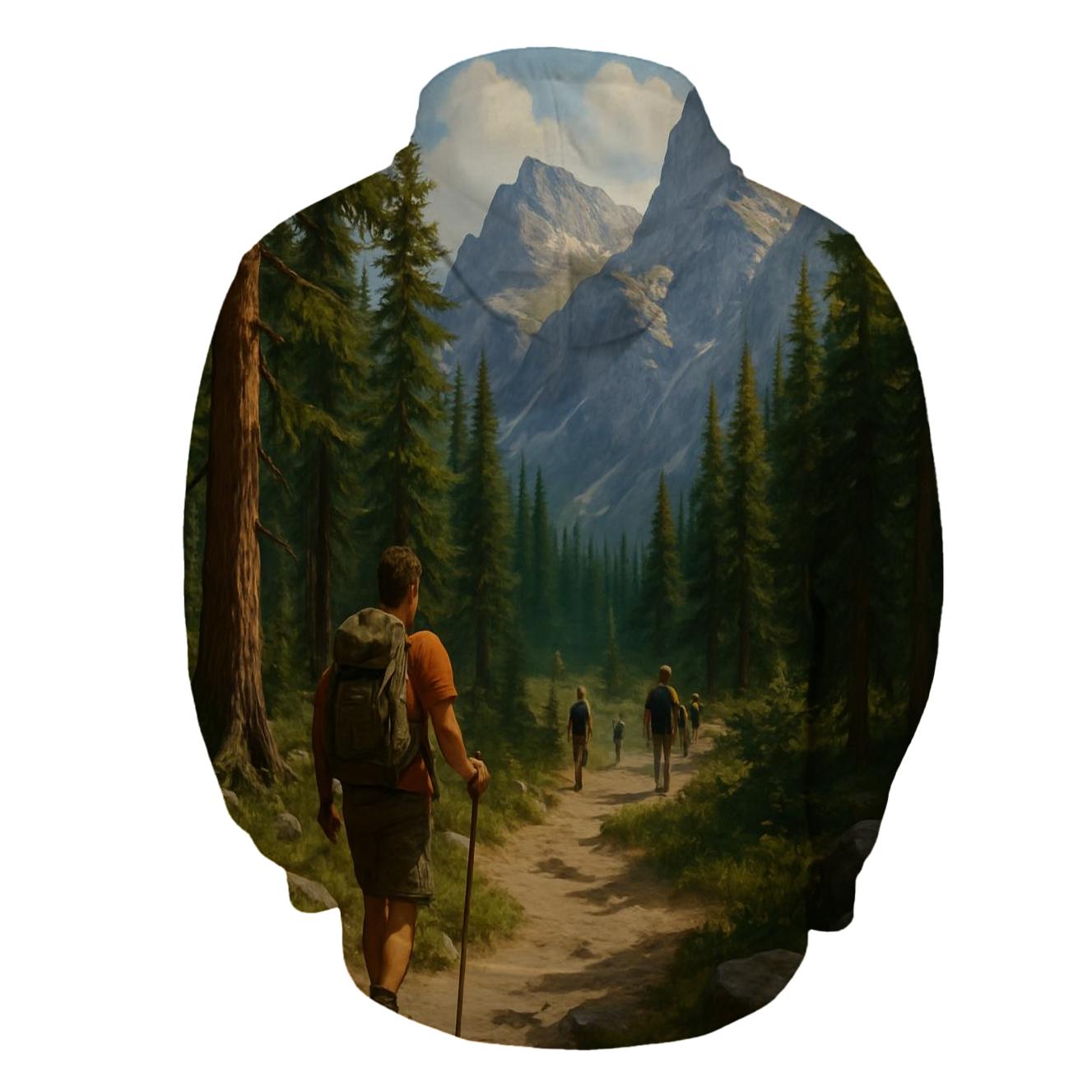 Hiking Spirit Half Zip Hoodie