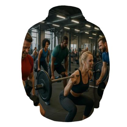 Fitness Hustle Half Zip Hoodie