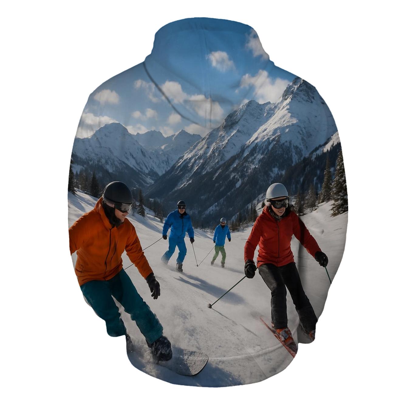 Winter Sports Champion Half Zip Hoodie