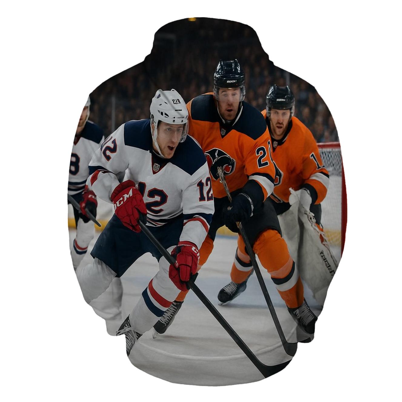 Hockey Pride Half Zip Hoodie