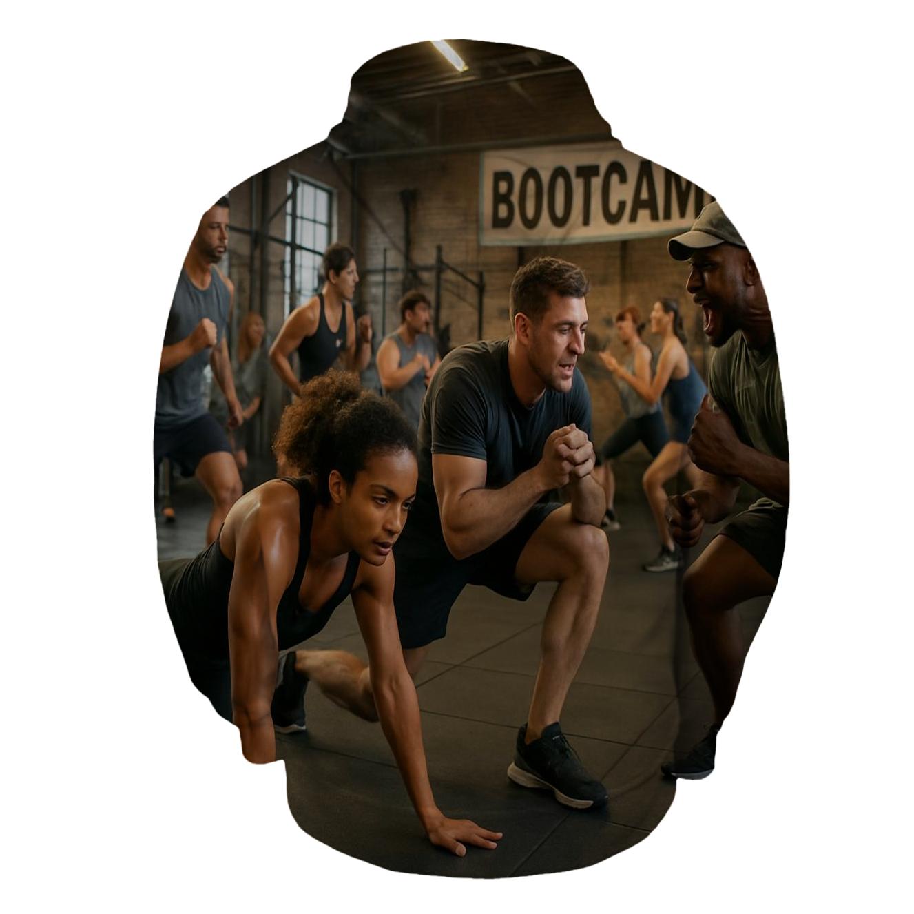 Fitness Bootcamp Half Zip Hoodie
