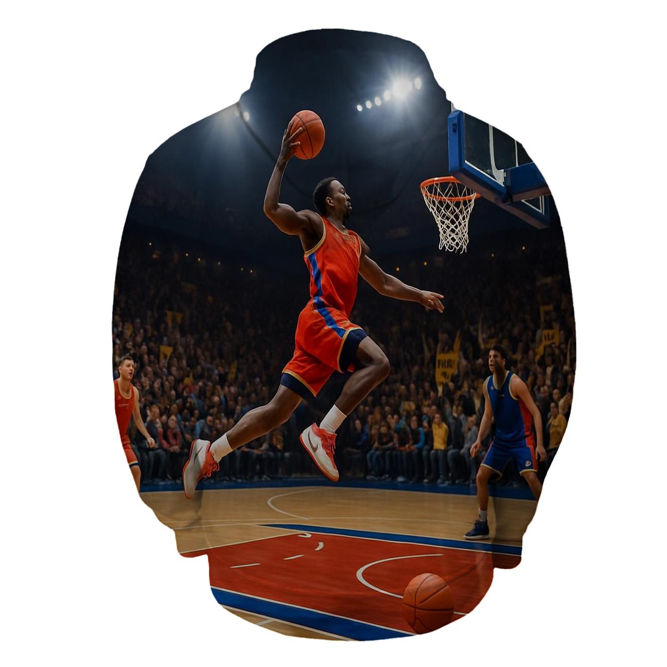 Basketball Dream Half Zip Hoodie