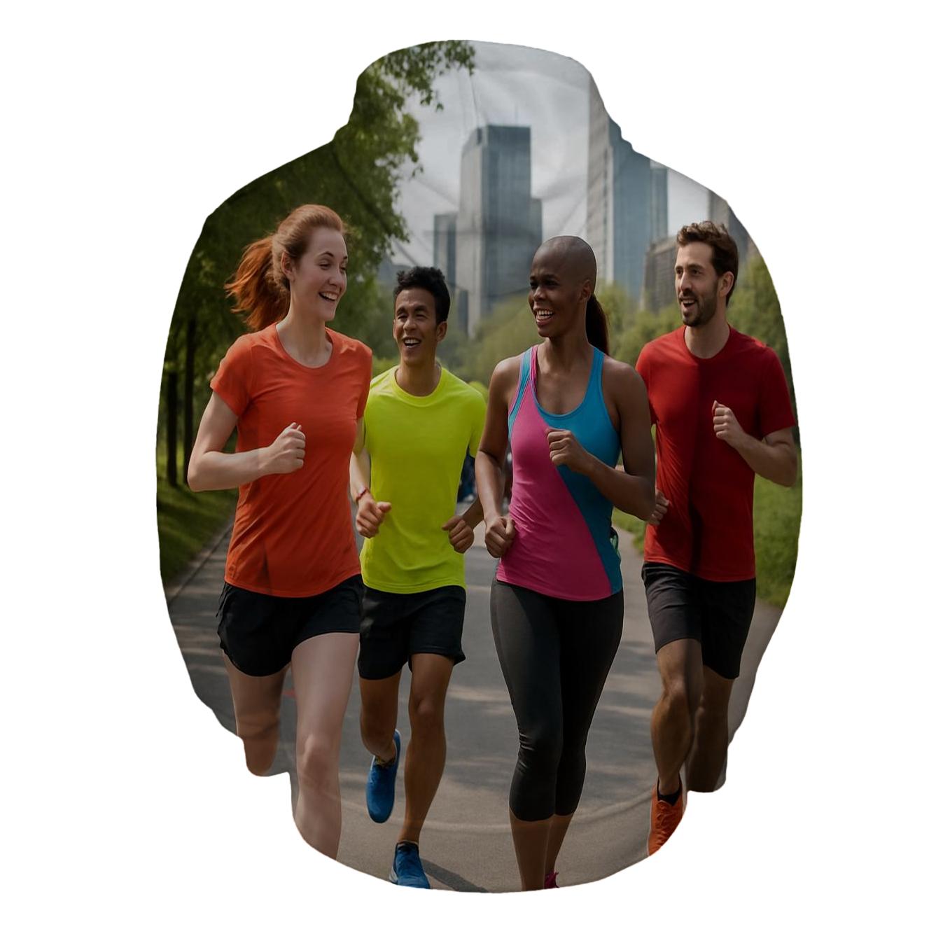 Running Spirit Half Zip Hoodie