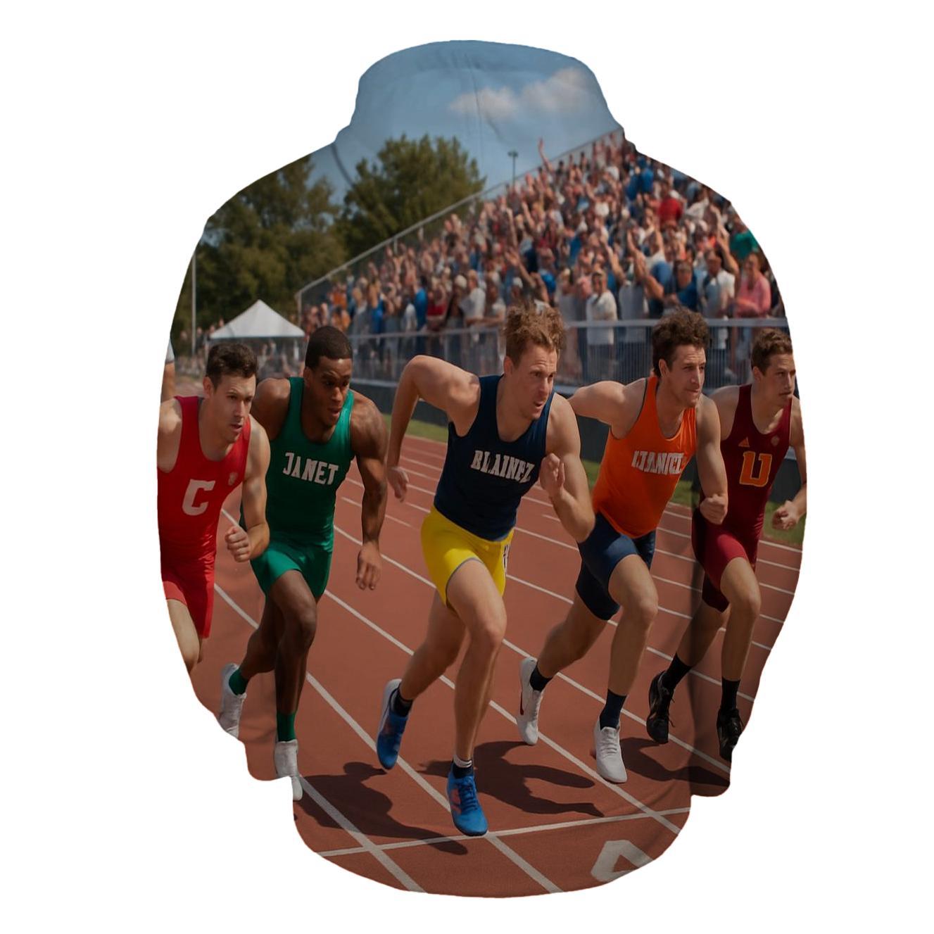 Track & Field Spirit Half Zip Hoodie