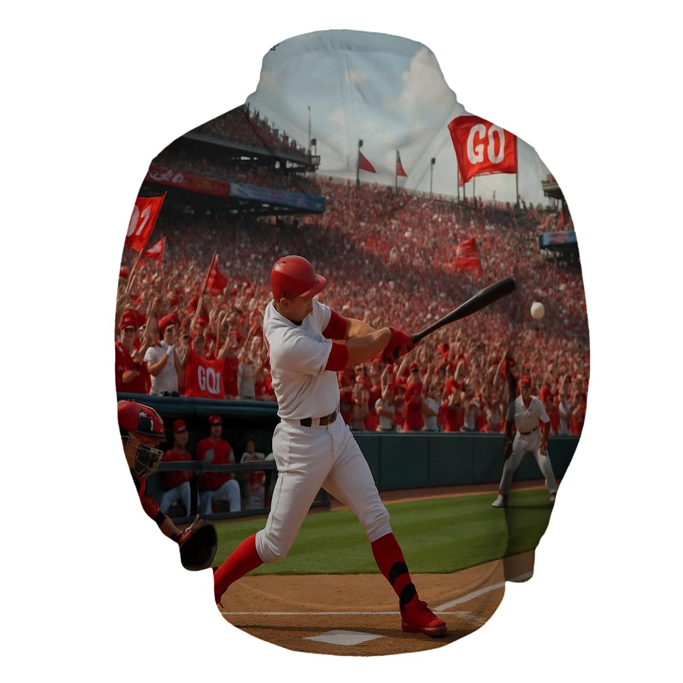 Baseball Legend Half Zip Hoodie