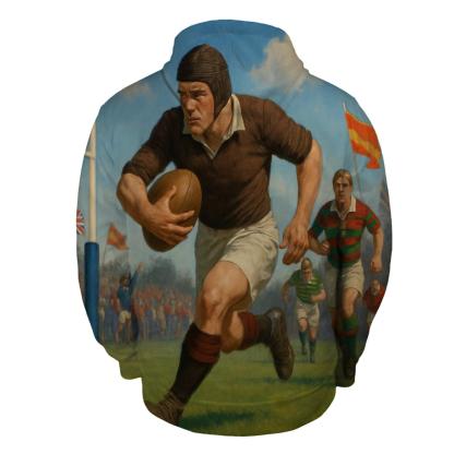 Rugby Passion Half Zip Hoodie