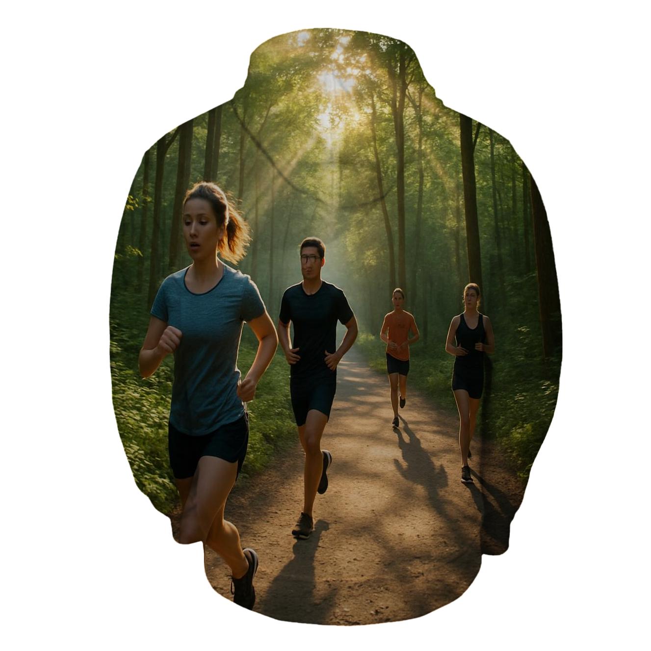 Running Trails Half Zip Hoodie