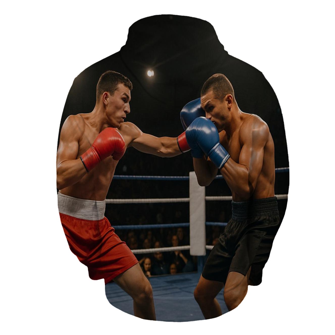 Boxing Arena Half Zip Hoodie