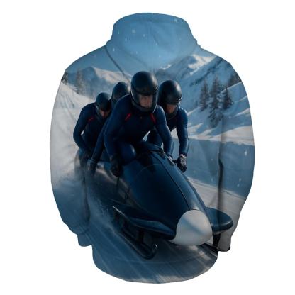 Bobsled Adventure Half Zip Hoodie