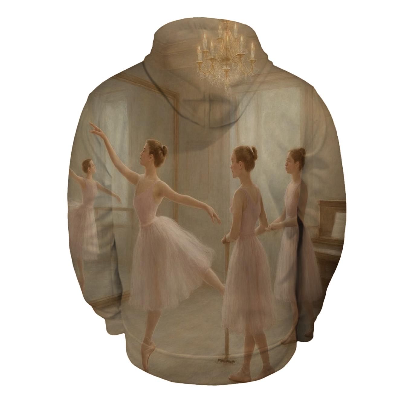 Ballet Elegance Half Zip Hoodie