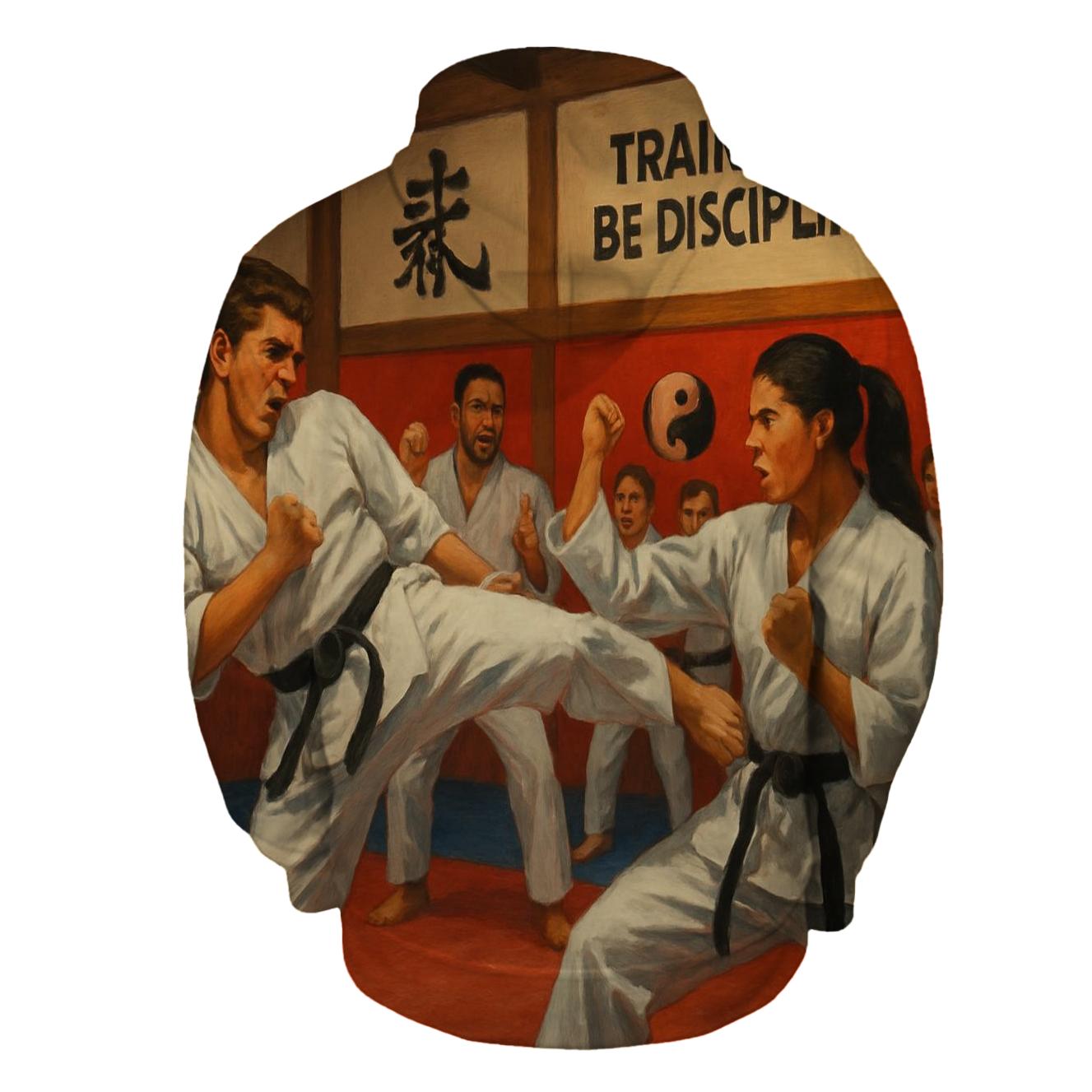 Martial Arts Spirit Half Zip Hoodie