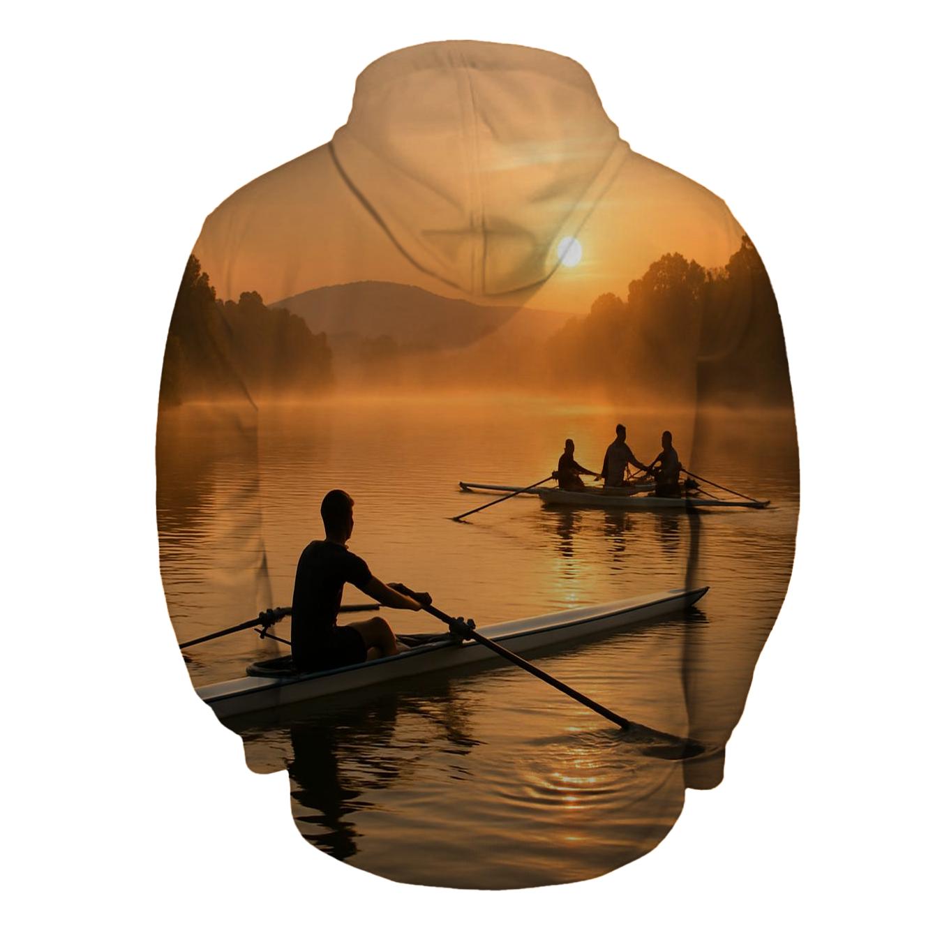 Rowing - The Power of Water Half Zip Hoodie