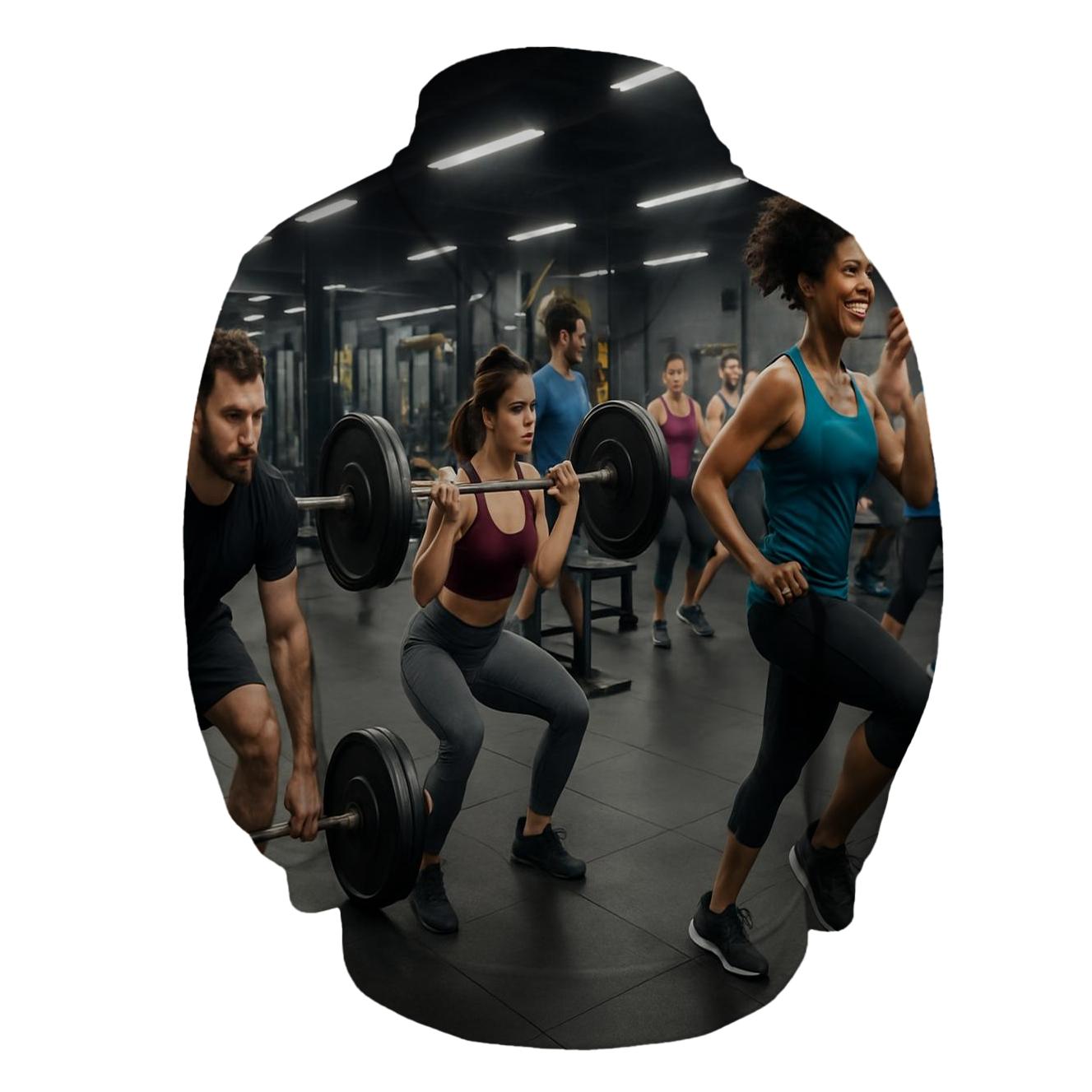 Fitness Focus Half Zip Hoodie