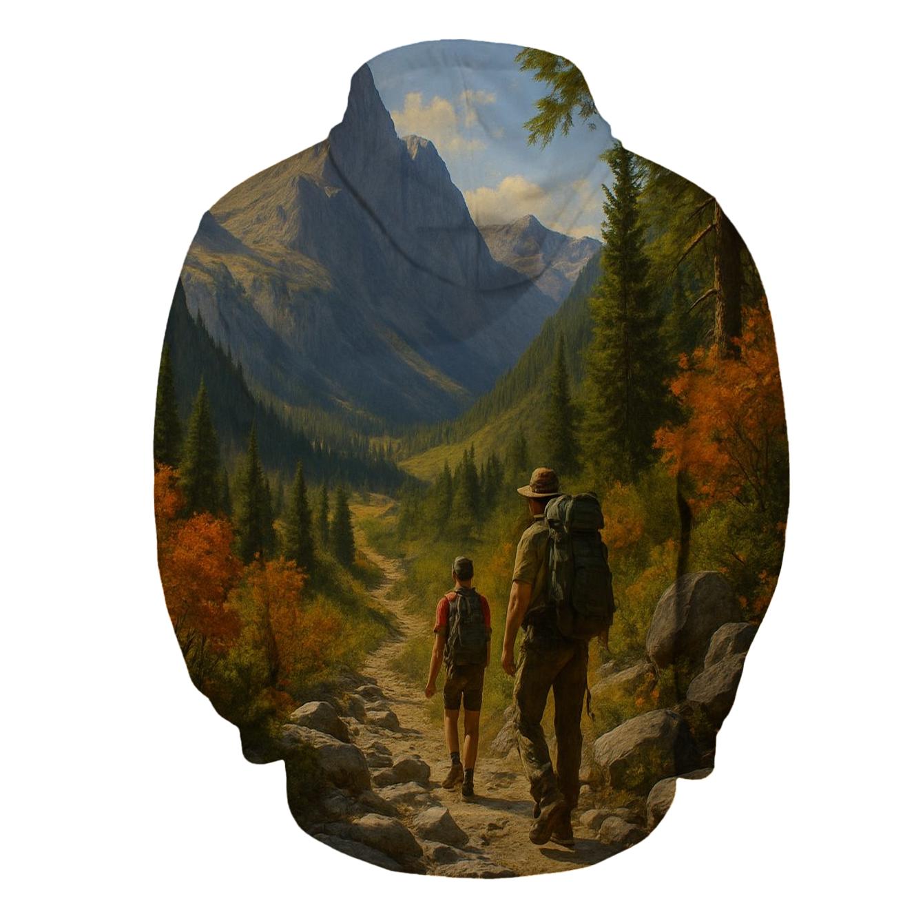 Adventure Awaits Half Zip Hoodie