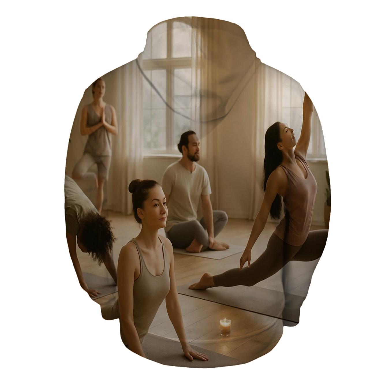 Yoga Zen Balance Half Zip Hoodie