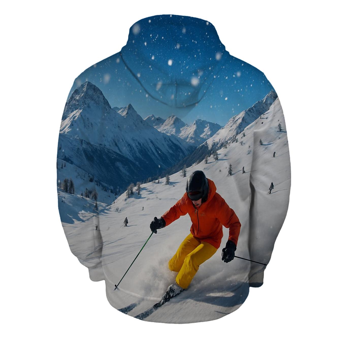 Ski Adventure Half Zip Hoodie