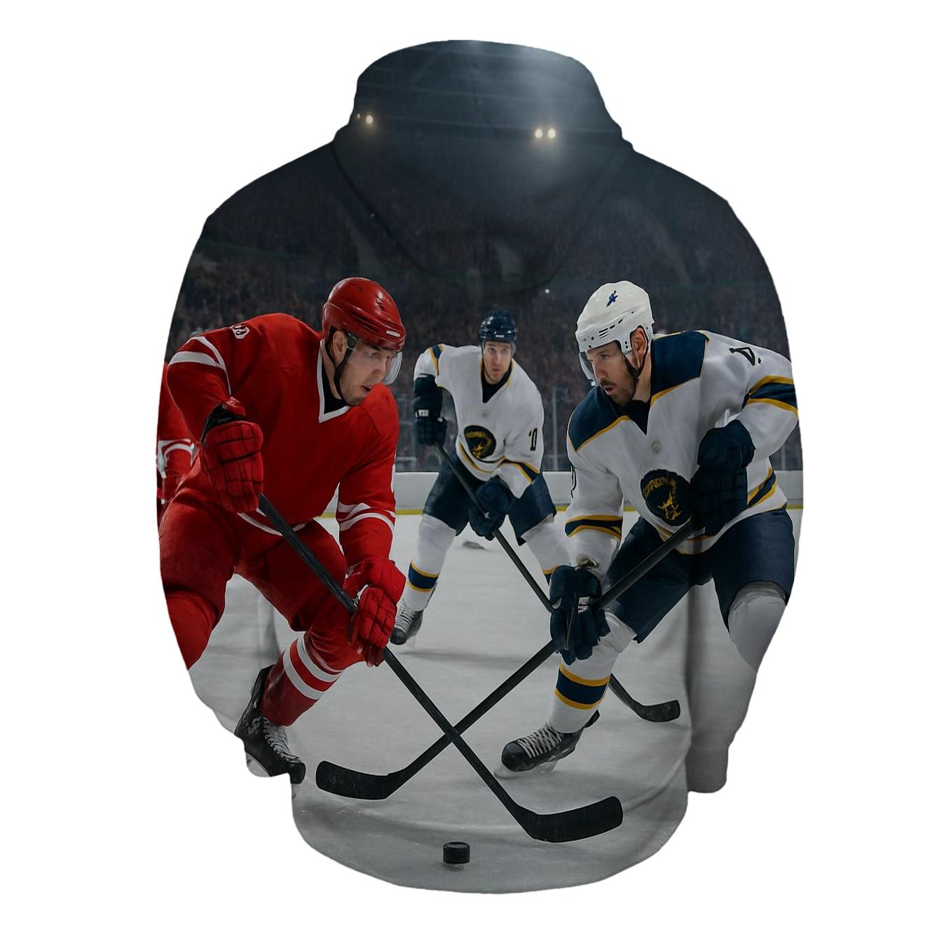 Ice Hockey Grit Half Zip Hoodie