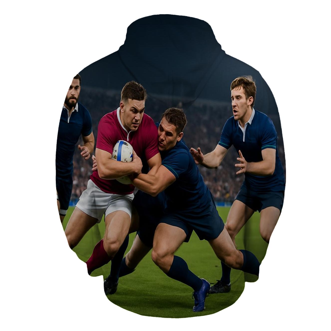 Rugby Rumble Half Zip Hoodie