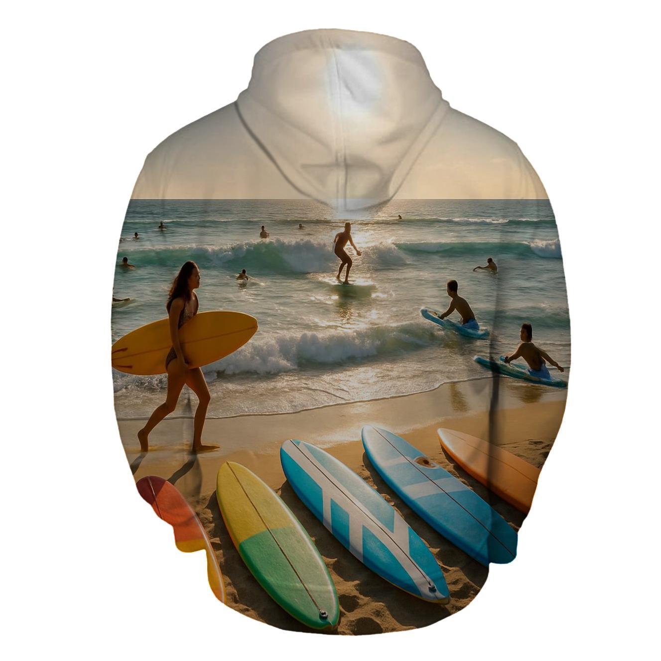Surf Culture Half Zip Hoodie