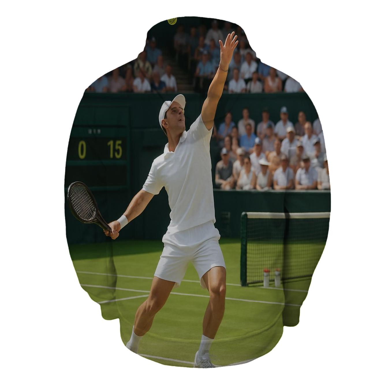 Tennis Champion Half Zip Hoodie