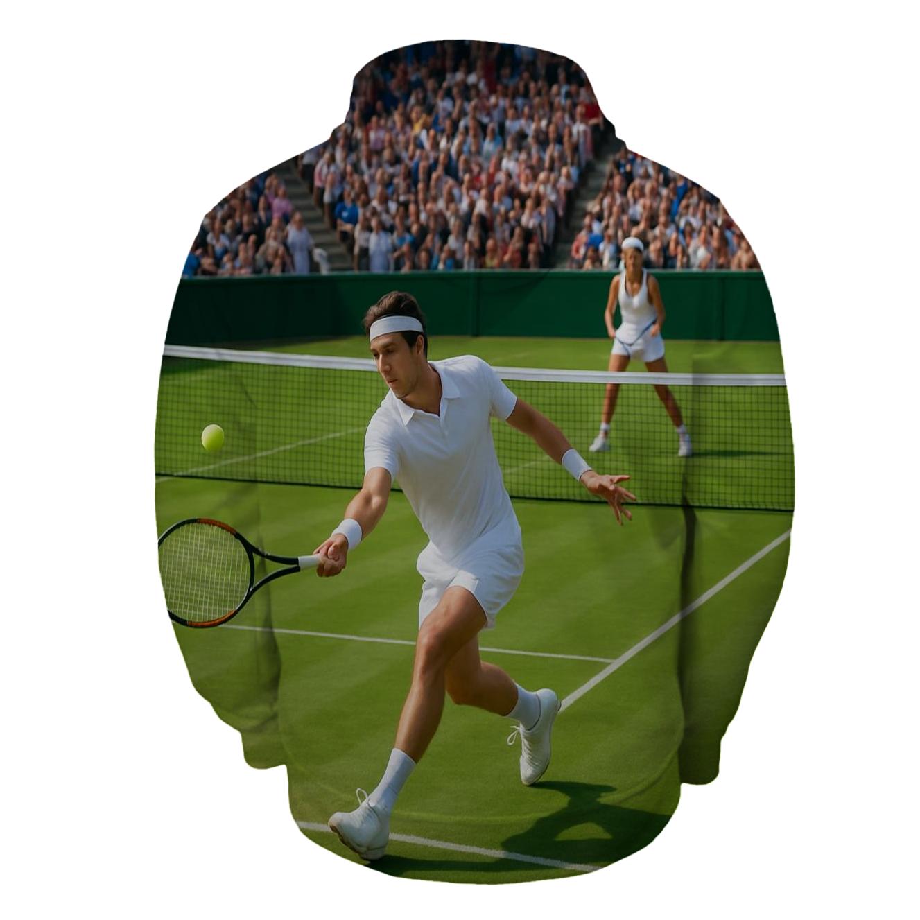 Tennis Victory Half Zip Hoodie
