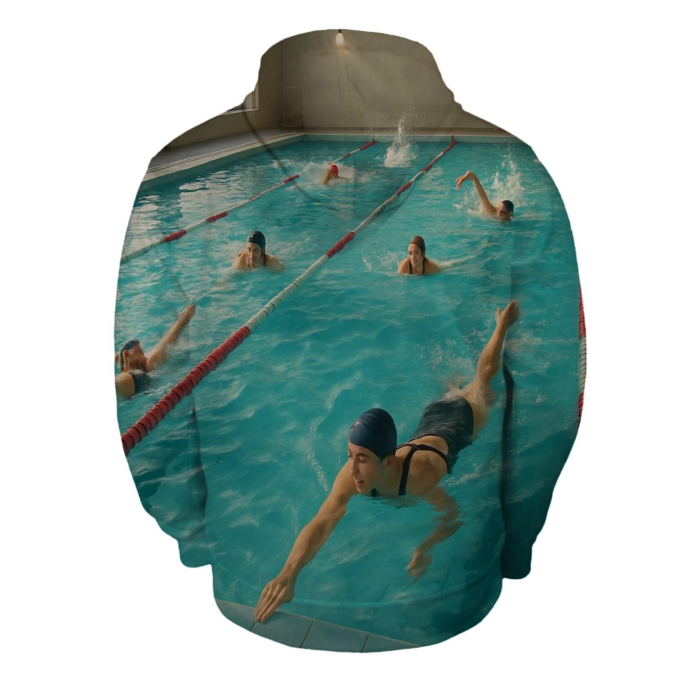 Swimming Excellence Half Zip Hoodie