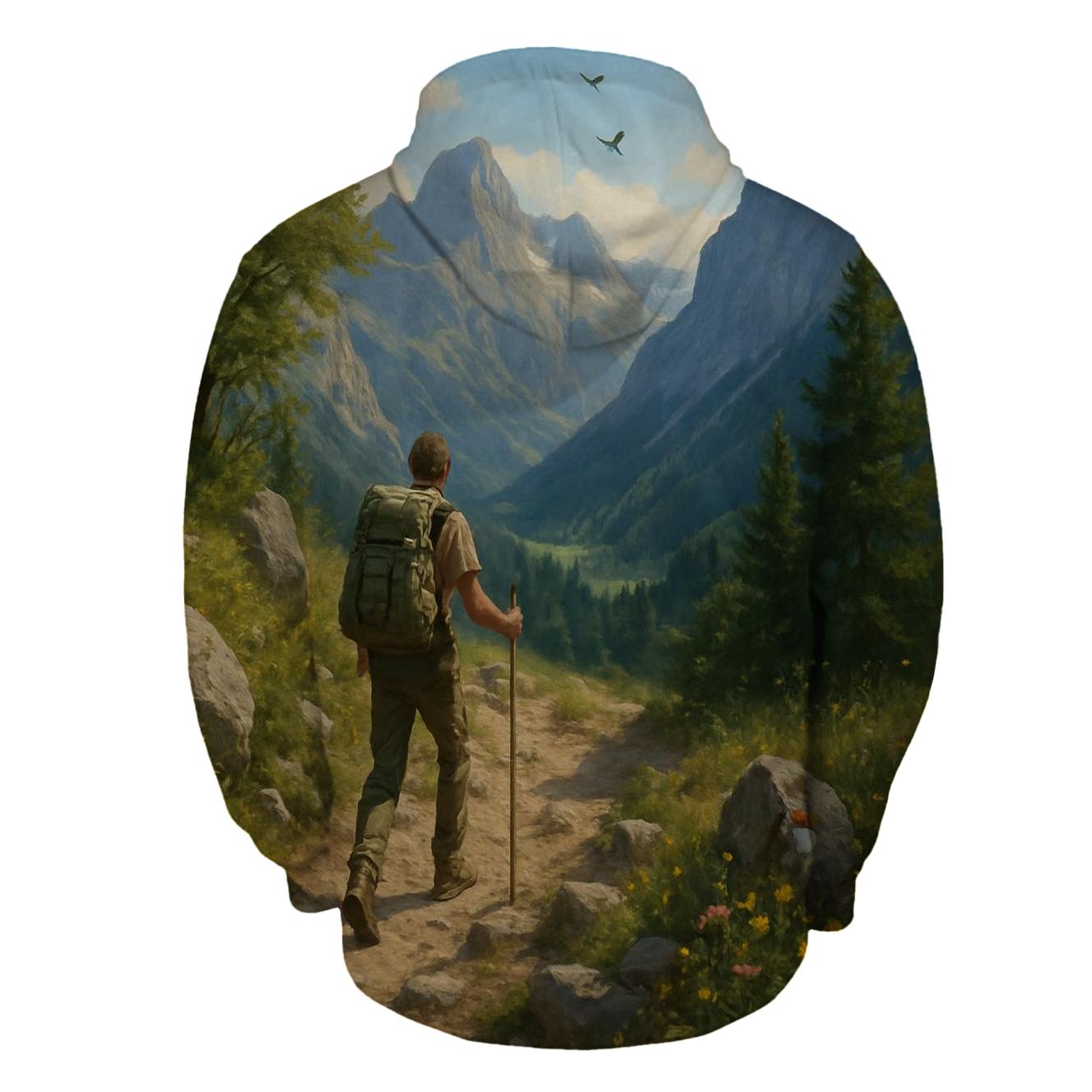 Hiking Trails Spirit Half Zip Hoodie