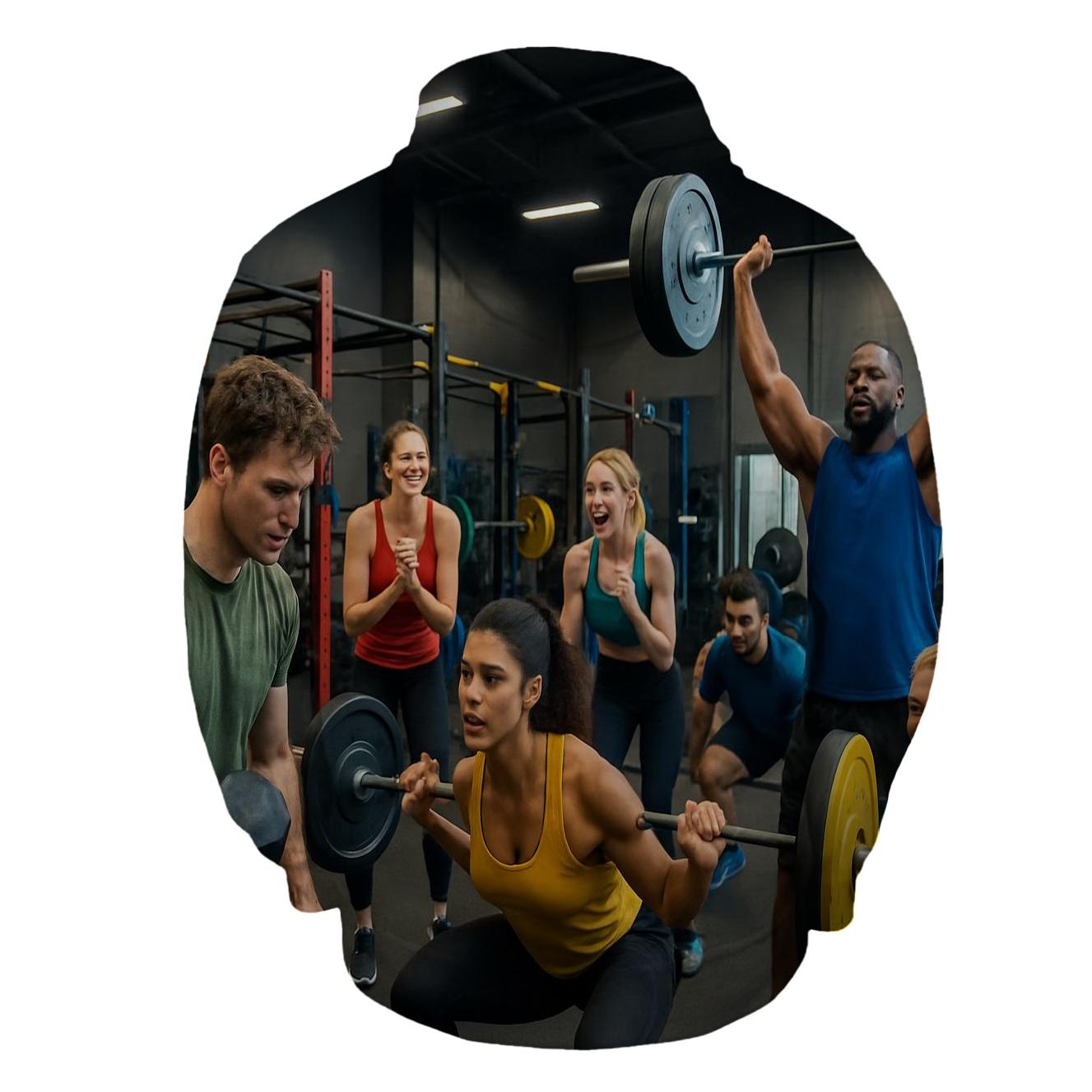 Fitness Empowerment Half Zip Hoodie