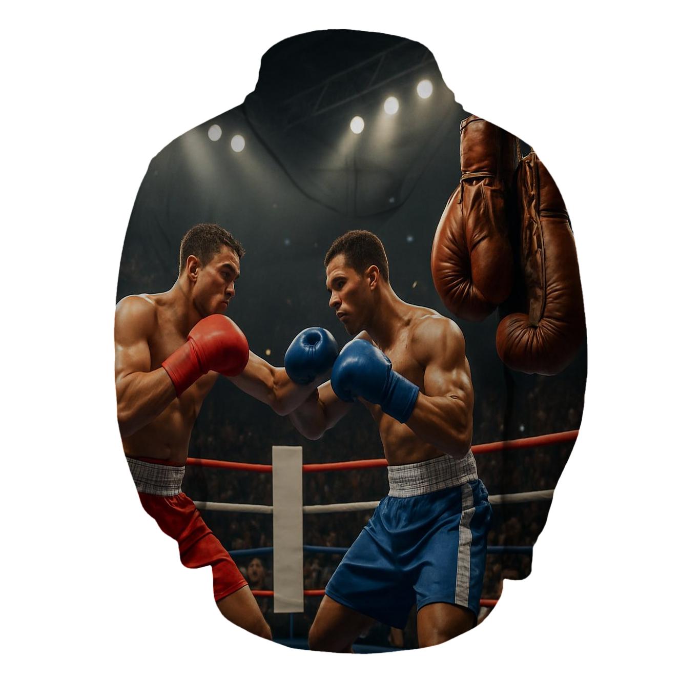 Boxing Ring Half Zip Hoodie