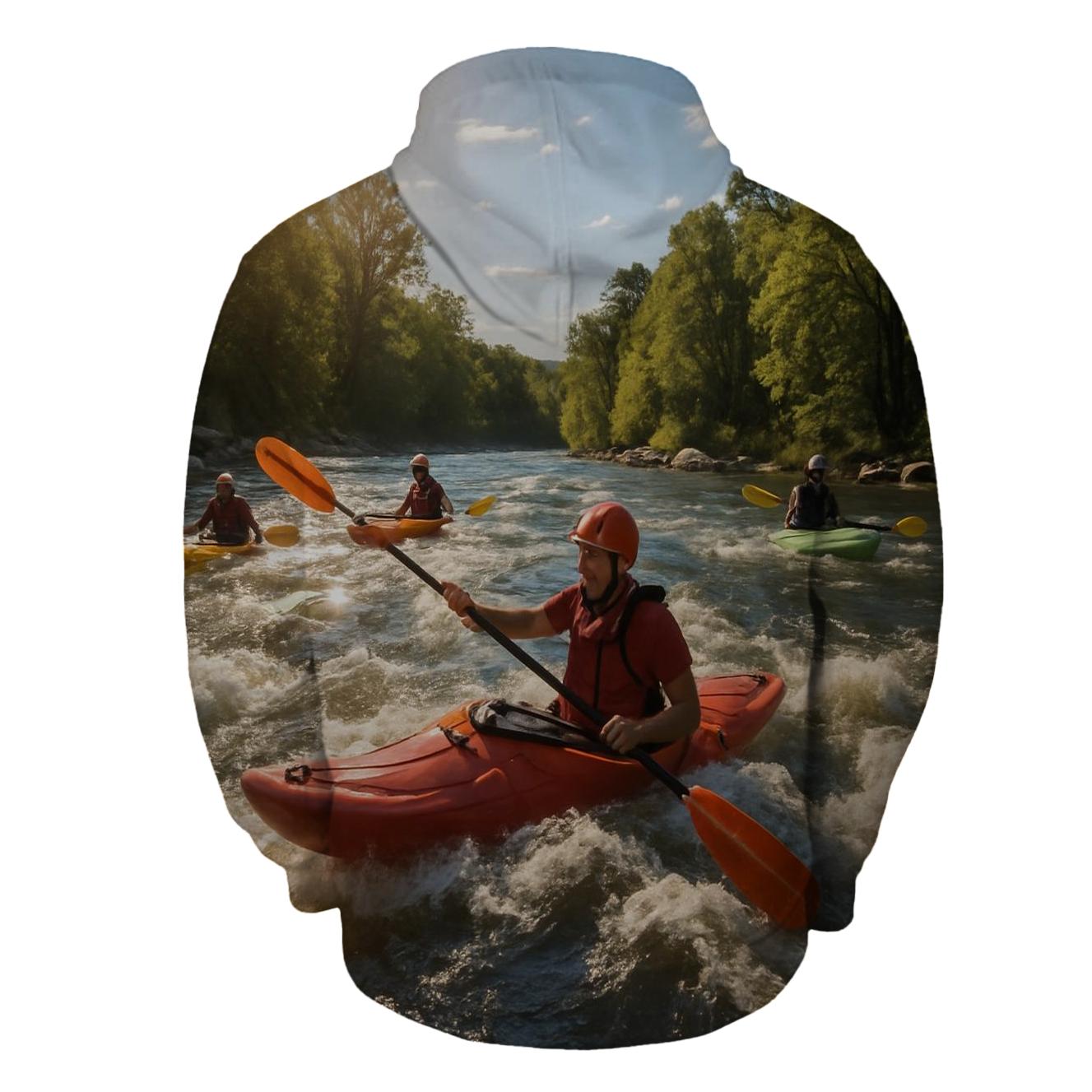 Adventure Kayaking Half Zip Hoodie