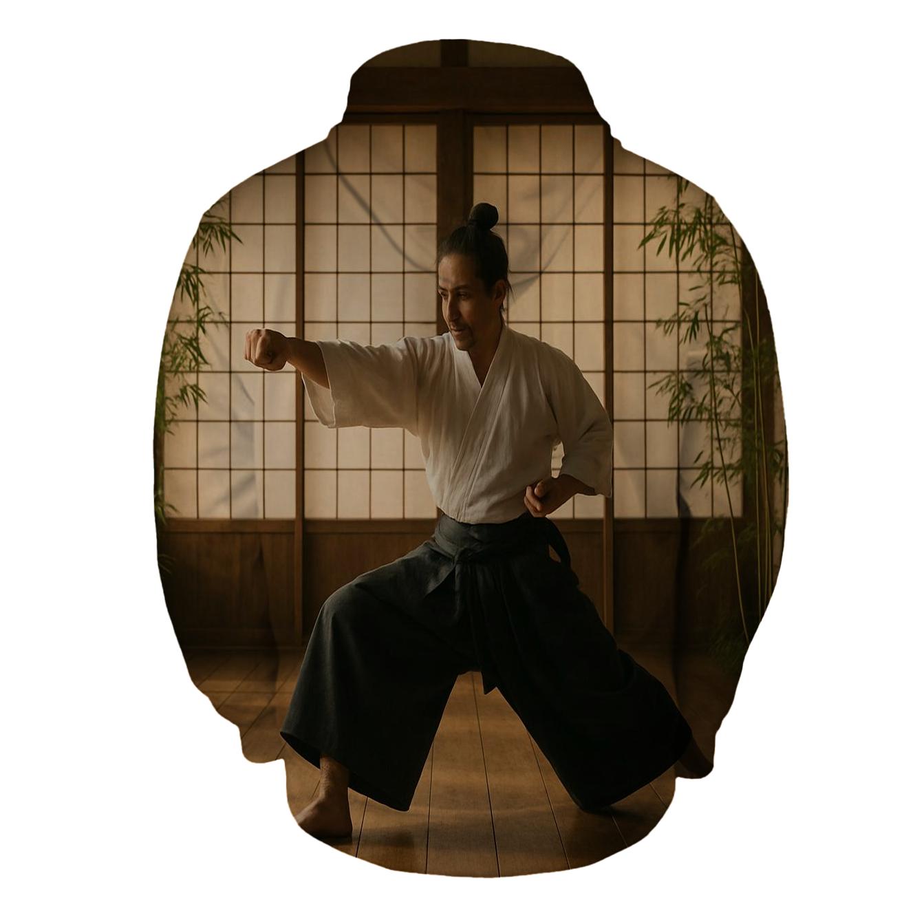 Martial Arts Harmony Half Zip Hoodie