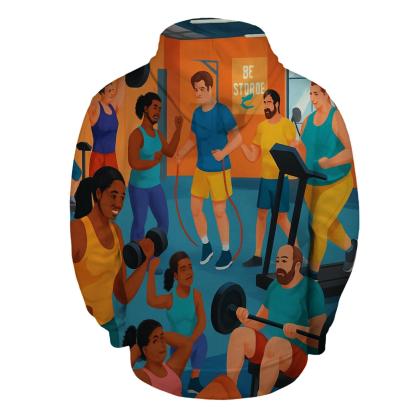 Fitness Journey Half Zip Hoodie