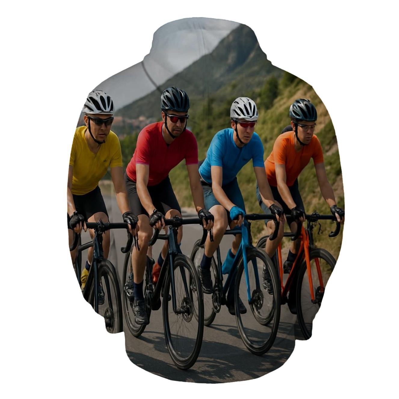 Cycling Freedom Half Zip Hoodie