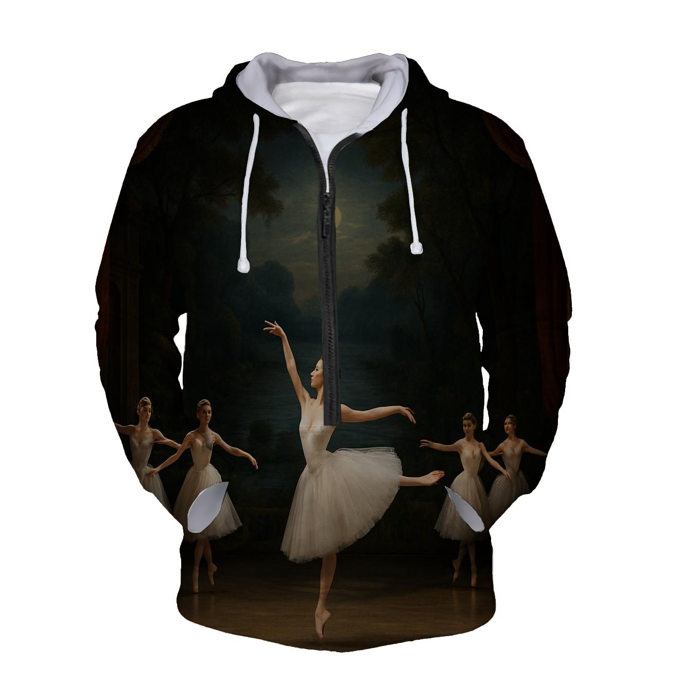 Ballet Grace Half Zip Hoodie