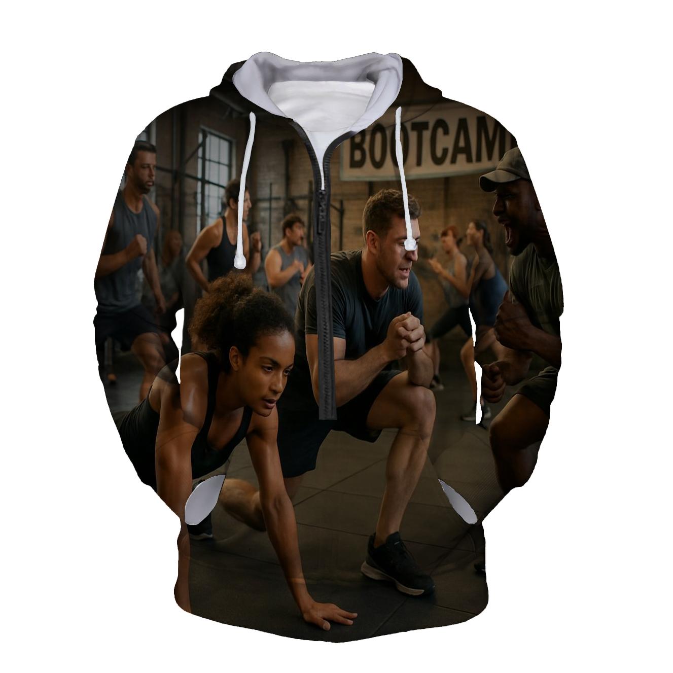 Fitness Bootcamp Half Zip Hoodie