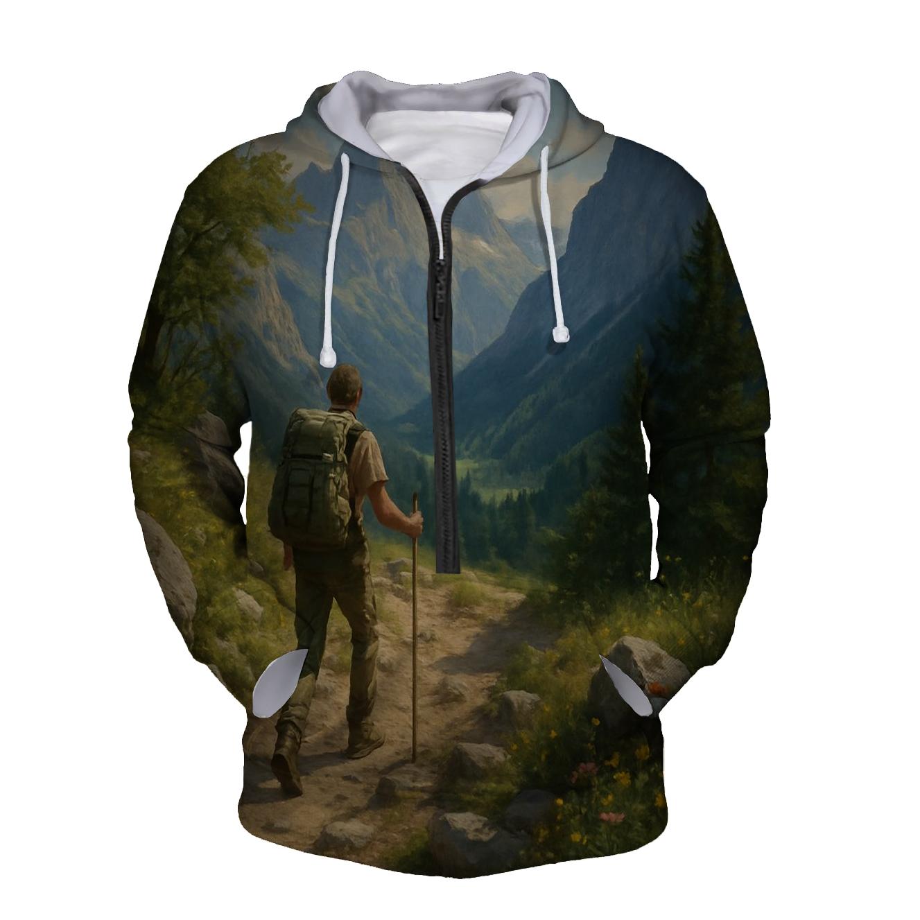 Hiking Trails Spirit Half Zip Hoodie