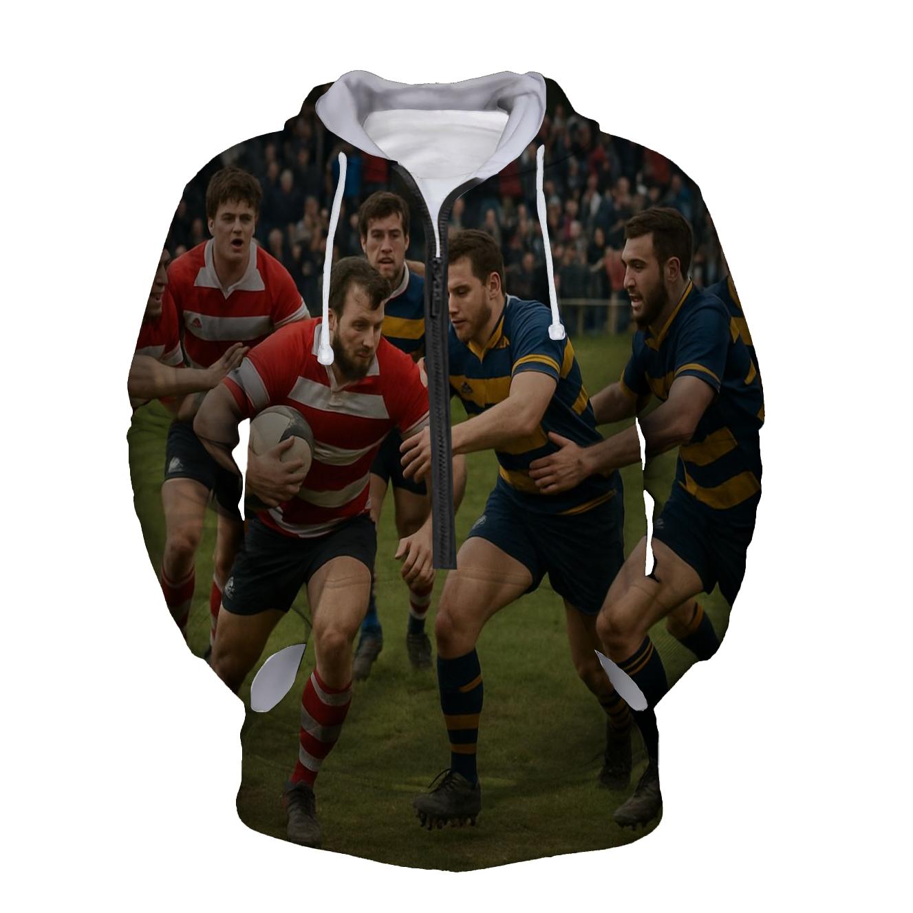 Rugby Strength Half Zip Hoodie