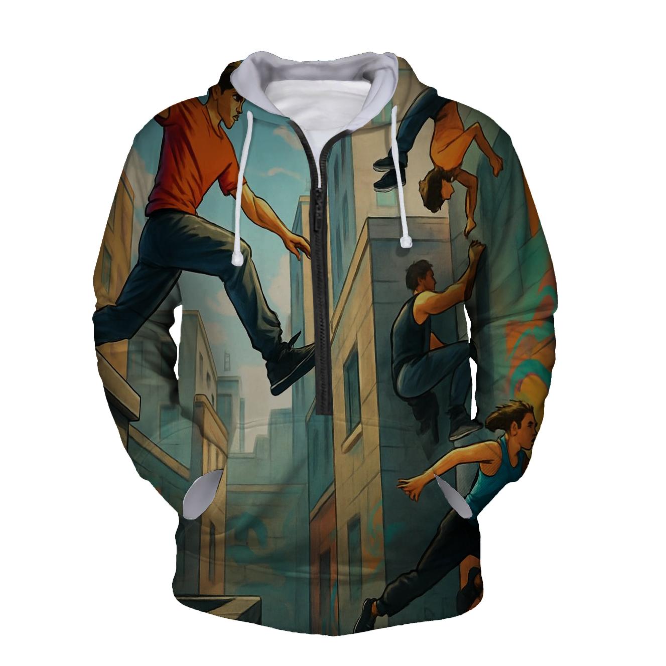 Parkour Energy Half Zip Hoodie