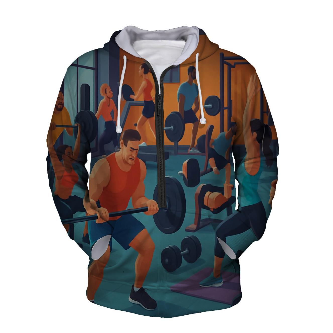 Ultimate Fitness Gear Half Zip Hoodie