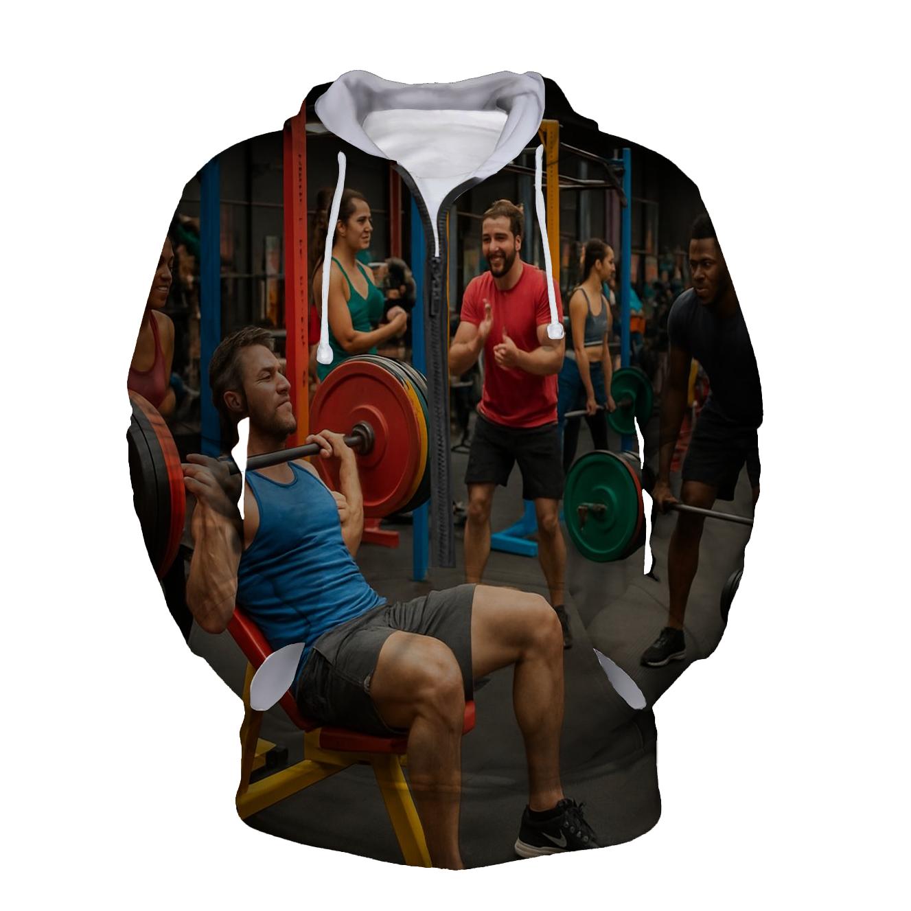 Fitness Lifestyle Half Zip Hoodie