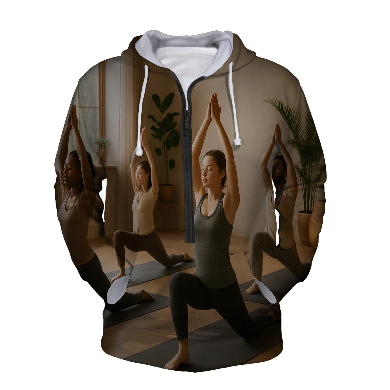 Yoga Flow Half Zip Hoodie