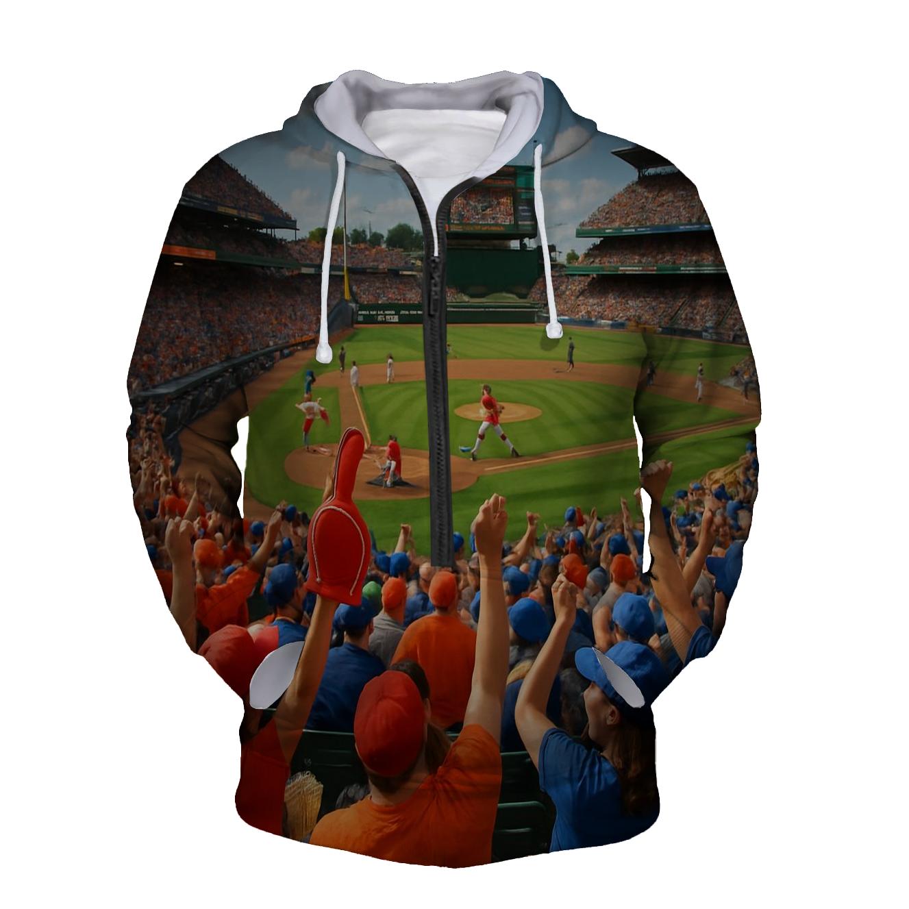 Baseball Legends Half Zip Hoodie