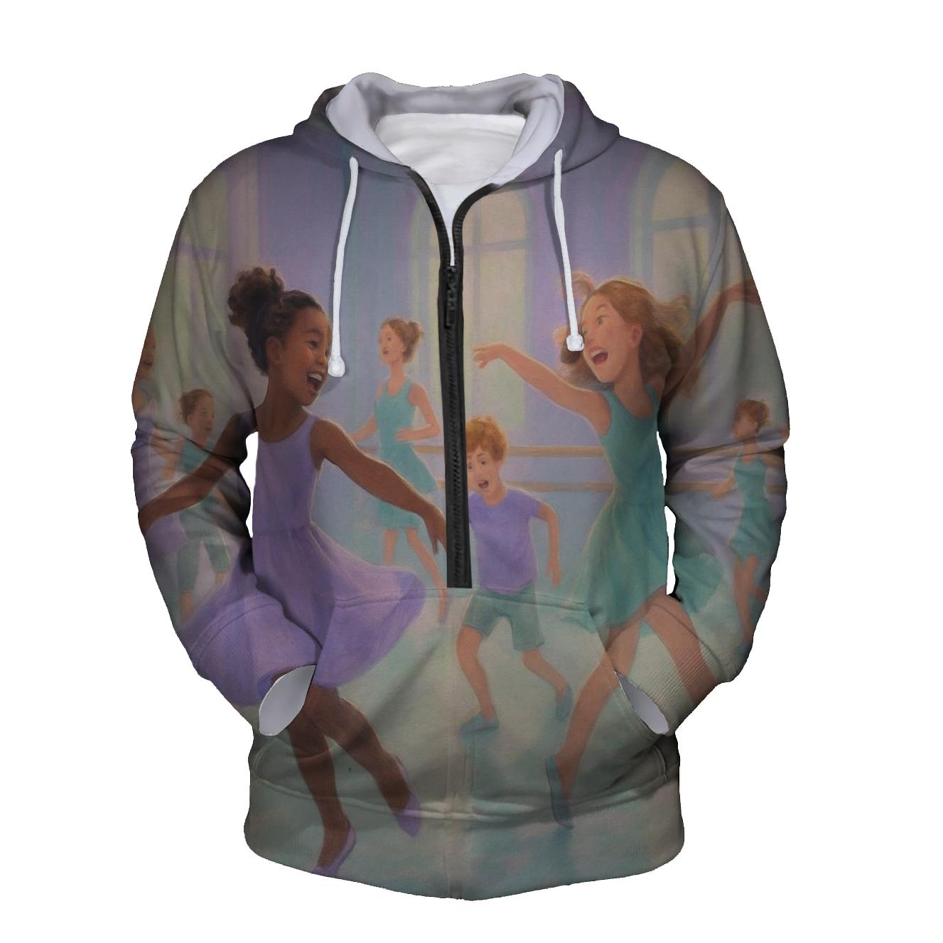 Dancing Spirit Half Zip Hoodie