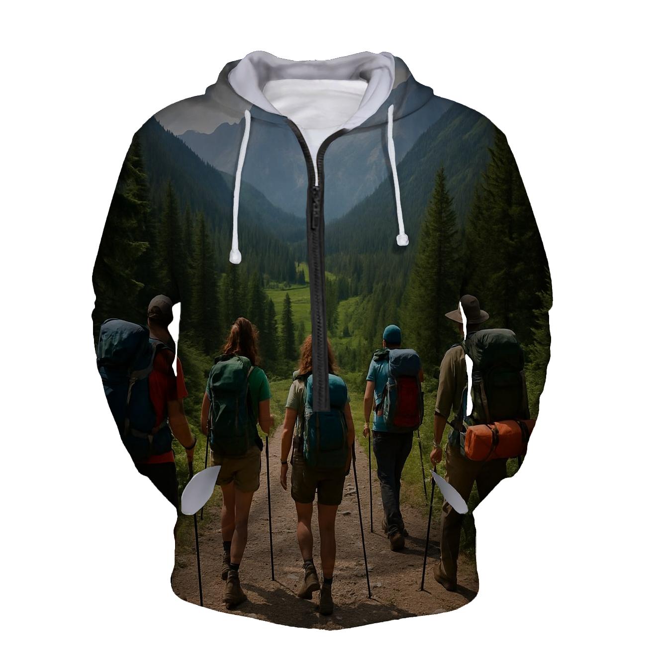 Adventure Hiking Half Zip Hoodie