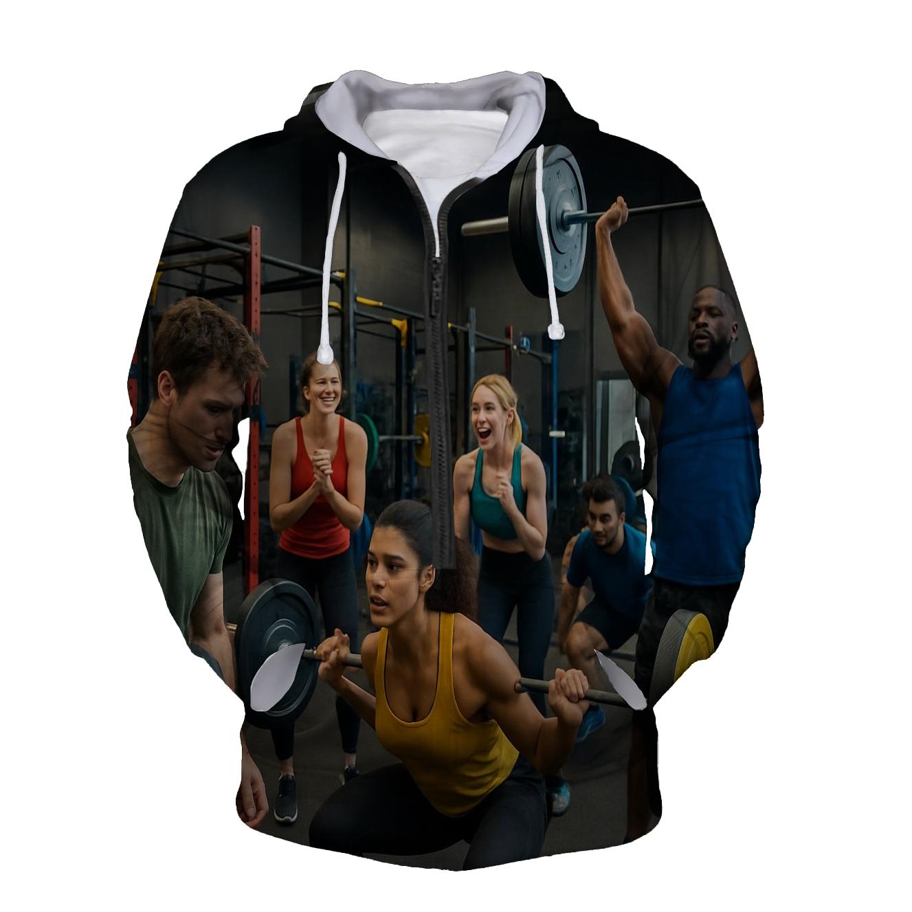 Fitness Empowerment Half Zip Hoodie
