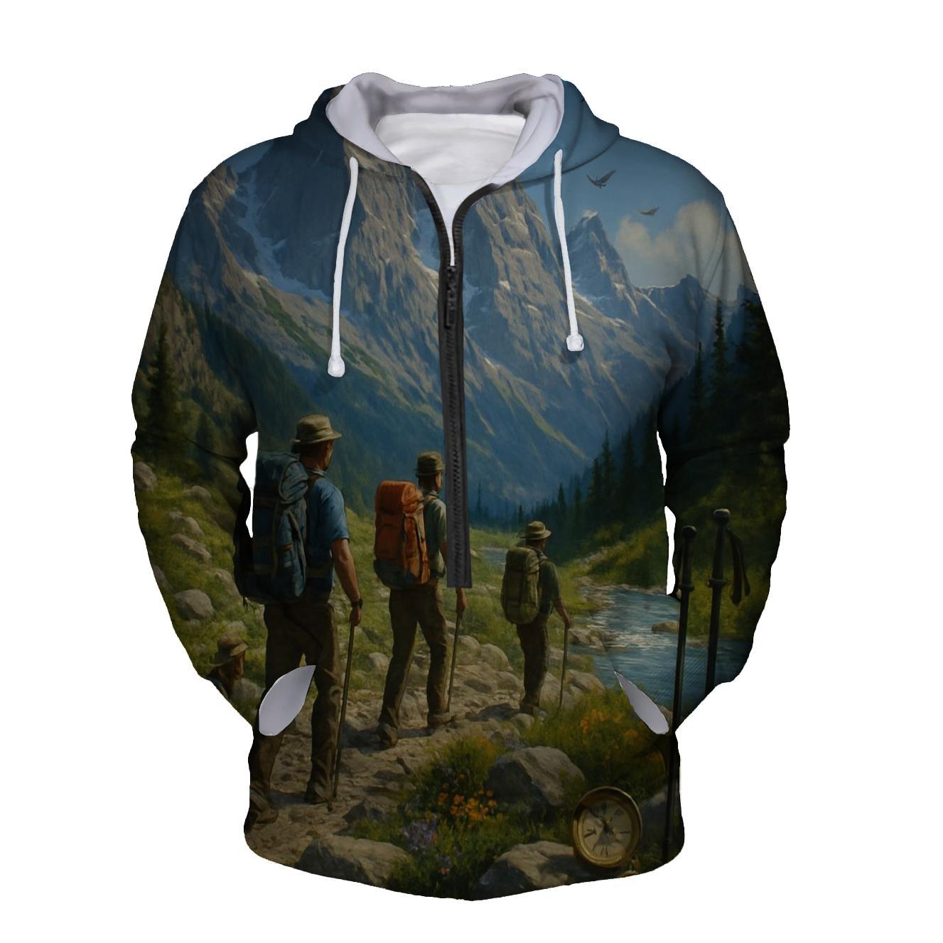 Ultimate Adventure Hiking Half Zip Hoodie