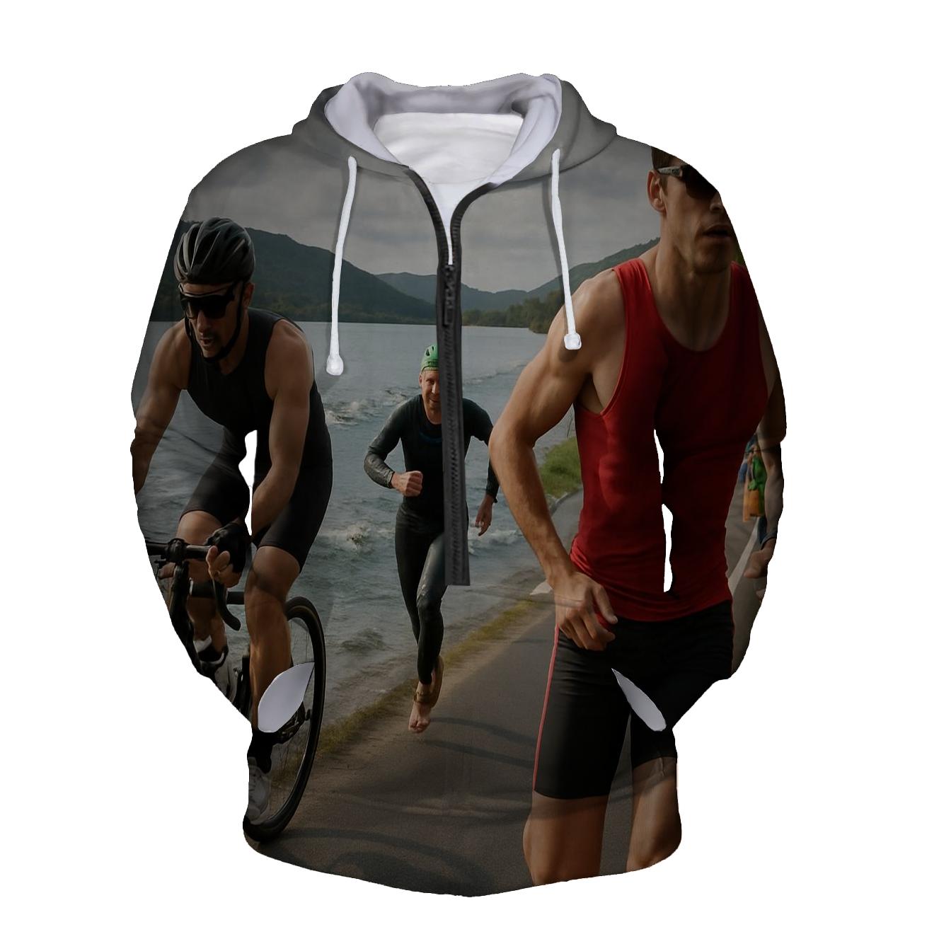 Triathlon Training Half Zip Hoodie